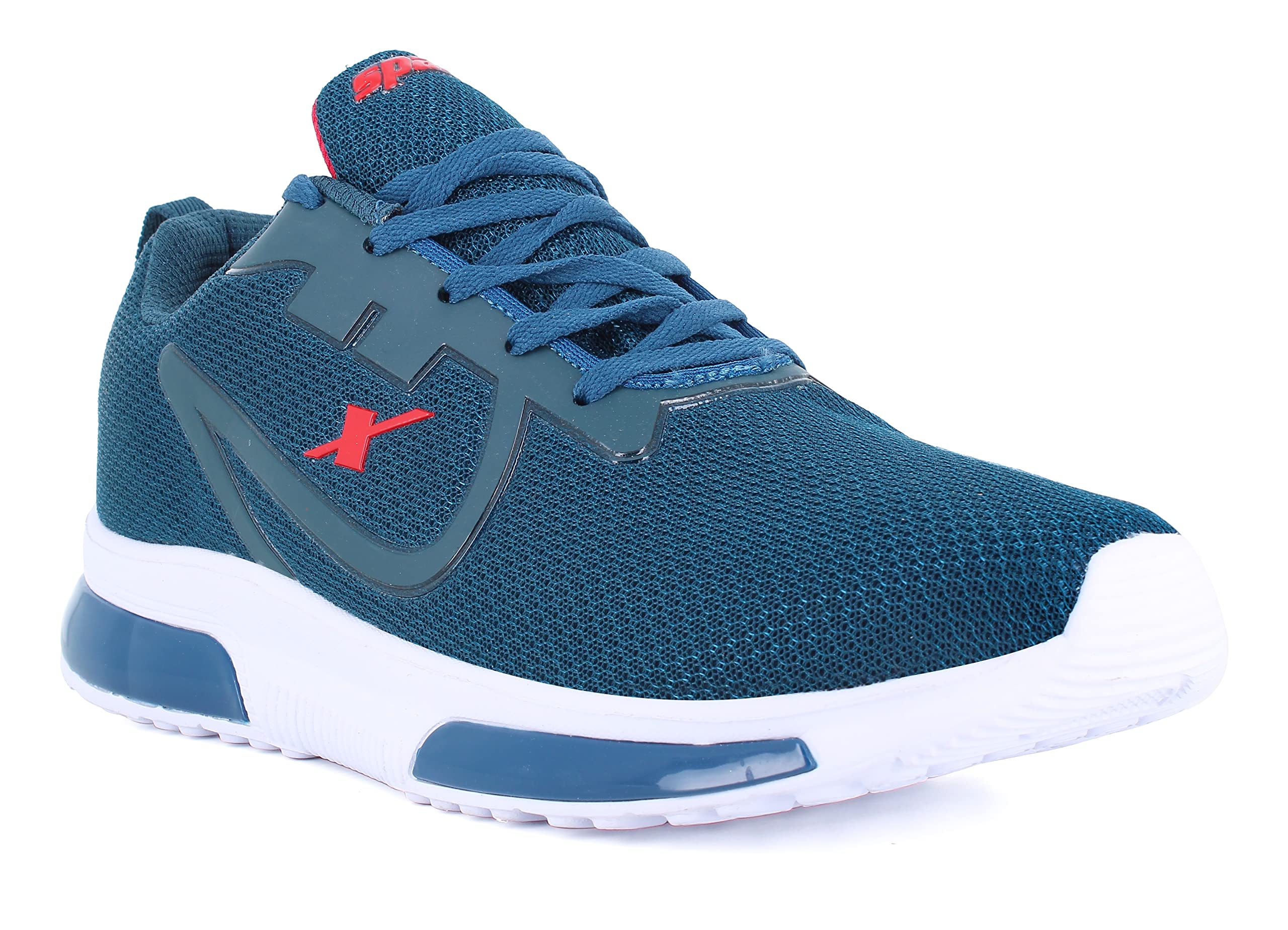 SPARX Men SM-707 Turkey Blue Red Sports Shoes (Size - 10) (B0C5HJCVZK) Amazon Price History, Amazon Price Tracker