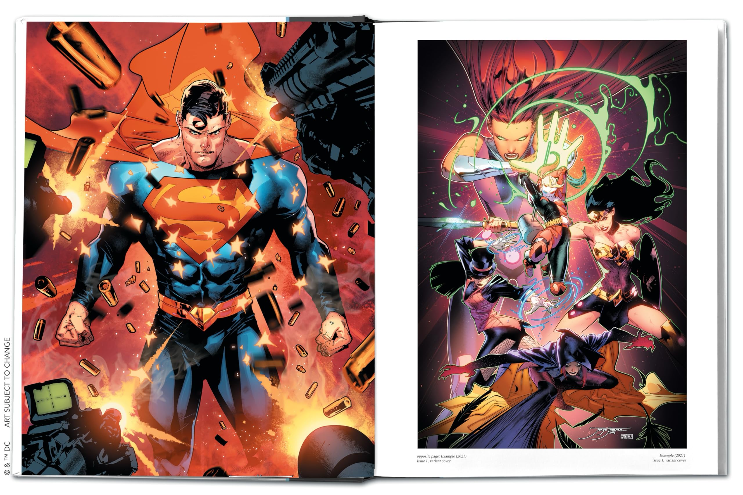 The DC Art of Jorge Jimenez