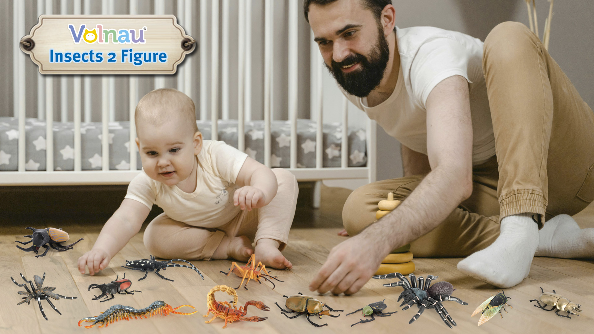 Amazon.com: Volnau Insect Toys Figurines 13PCS Bug Toys Figure