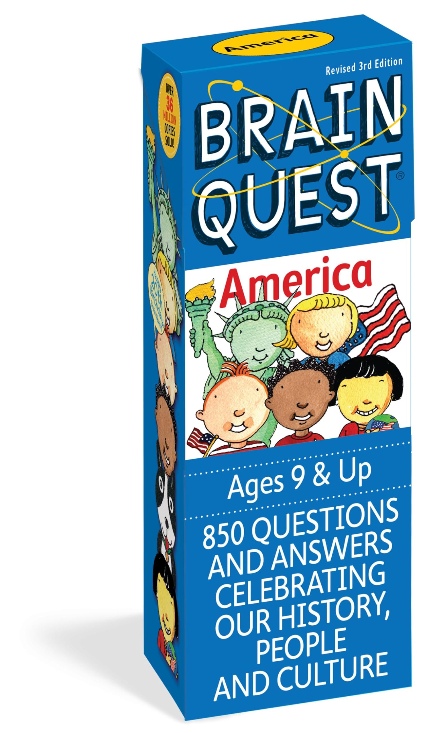 Brain Quest America: 850 Questions and Answers to Challenge the Mind. Teacher-approved! (Brain Quest Smart Cards)