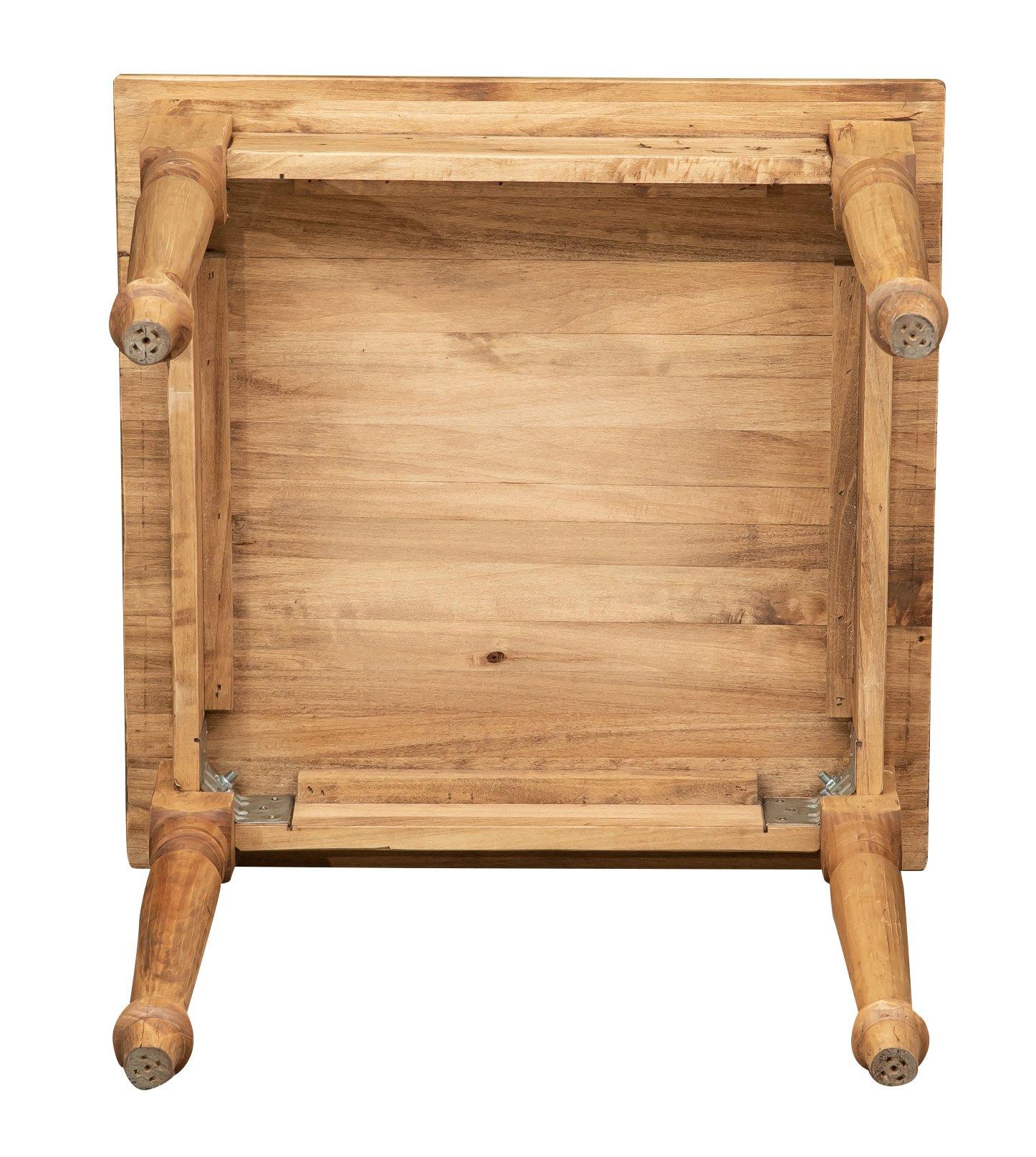 Biscottini Tavolo quadrato 80 x 80 cm | Tavolo legno massello Made in Italy | Tavolo cucina