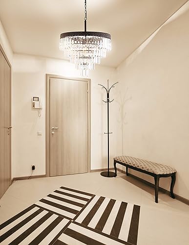 Miniatura 5 de JONATHAN Y JYL9059B Caleb Ajustable 6-Light 28" Latón Cluster Colgante Midcentury, Contemporáneo, Moderno, Escandinavo, Glam Dimmable, para