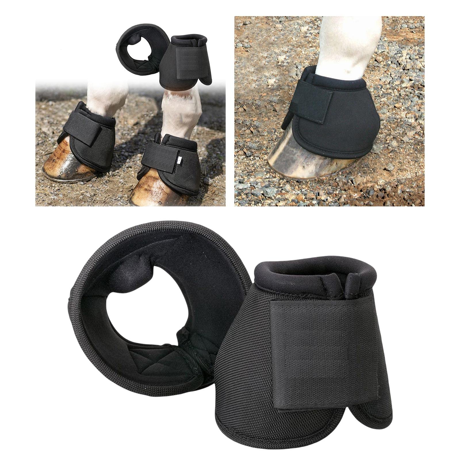 Colcolo Botas Campana Caballo Bota Balística Lavable Protección y para Par