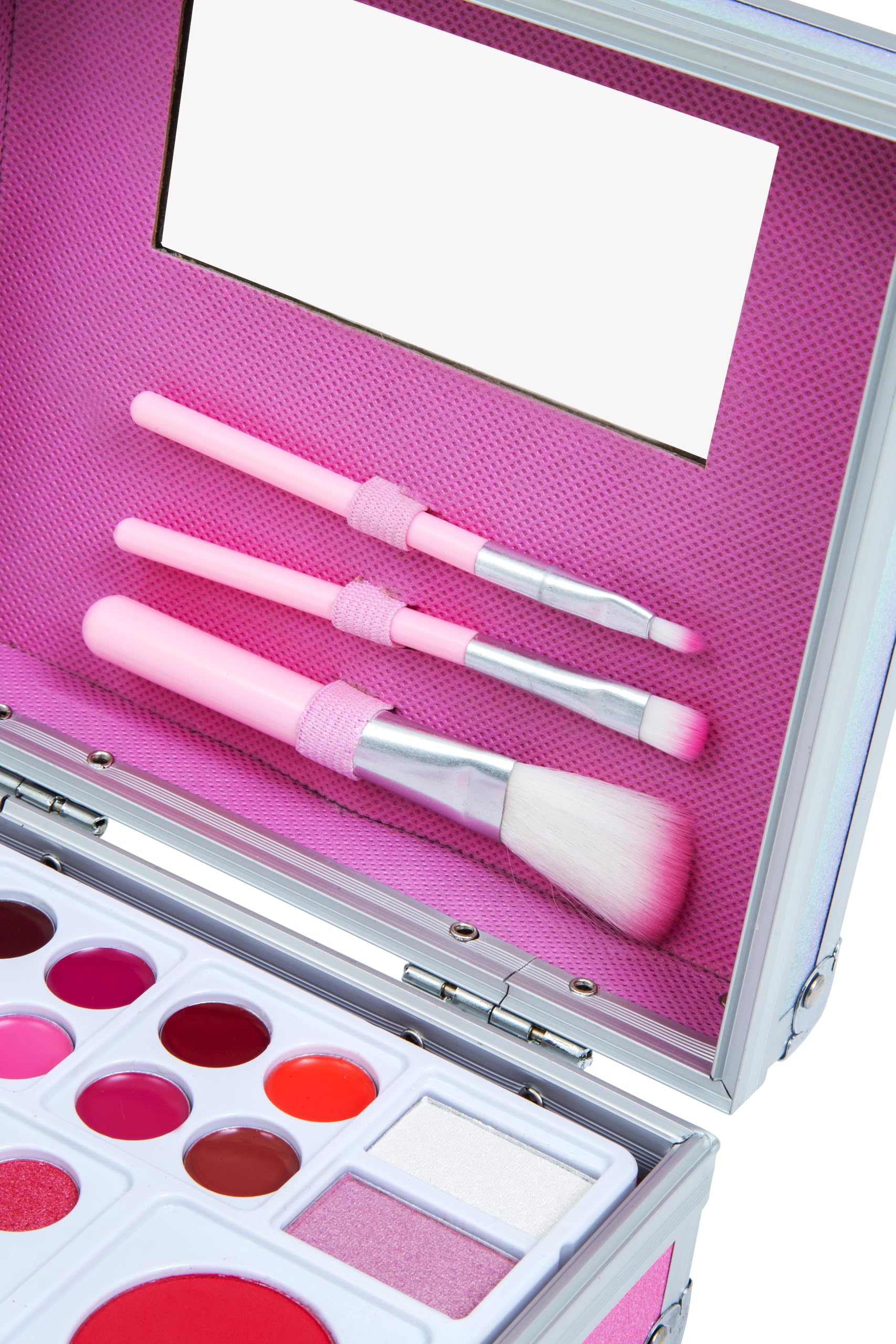 MYA Cosmetics Einhorn-Make-up-Etui | Set mit Lidschatten, Lippenstiften, Rougen und Premium-Zubehör