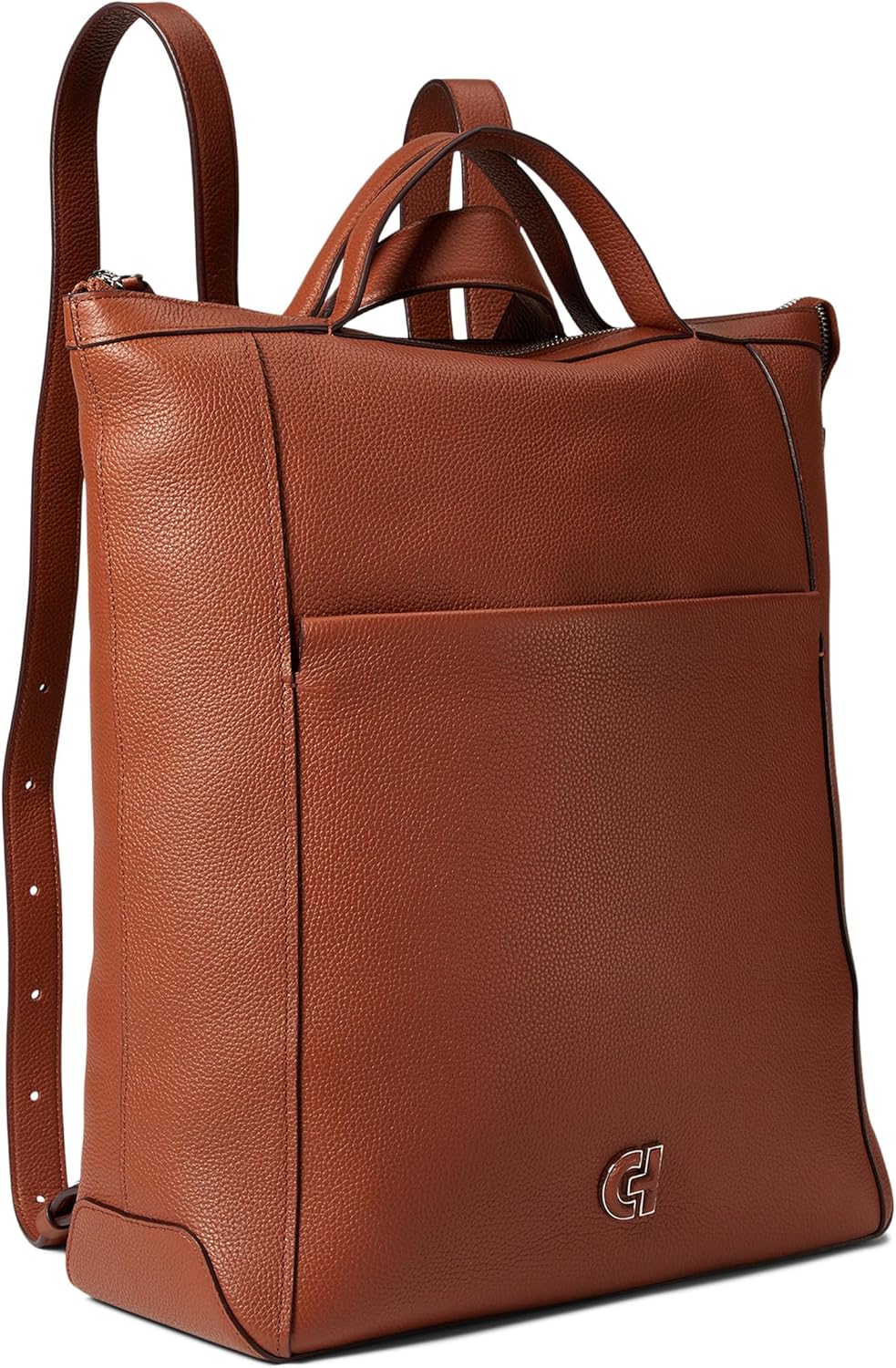 Cole Haan Women's Grand Series Grand Ambition Convertible Backpack, New British Tan - Image 4