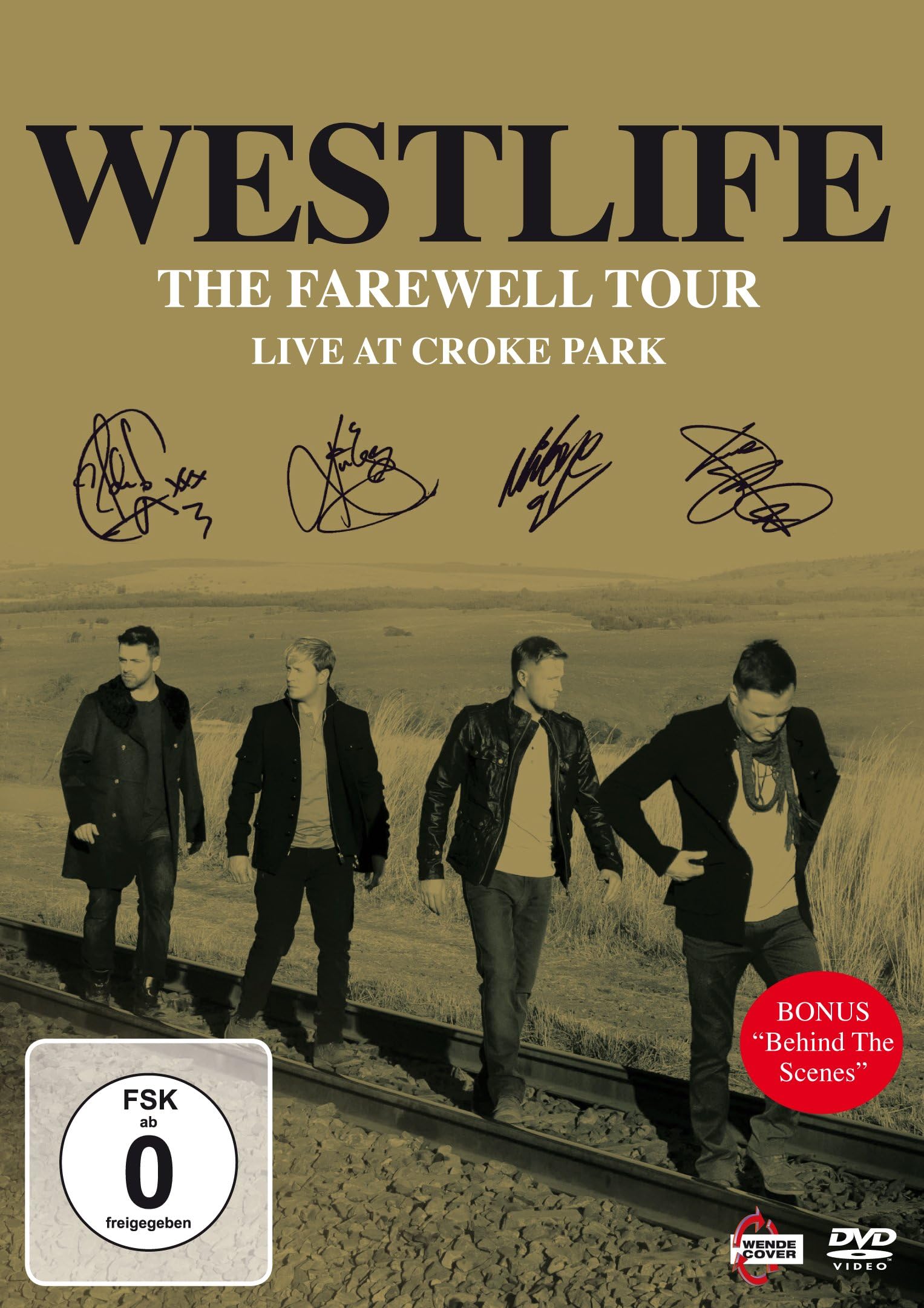 Westlife - The Farewell Tour - Live at Croke Park (DVD)