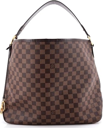 Pre-Loved Delightful NM Handbag Damier MM, Brown