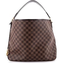 Pre-Loved Delightful NM Handbag Damier MM, Brown