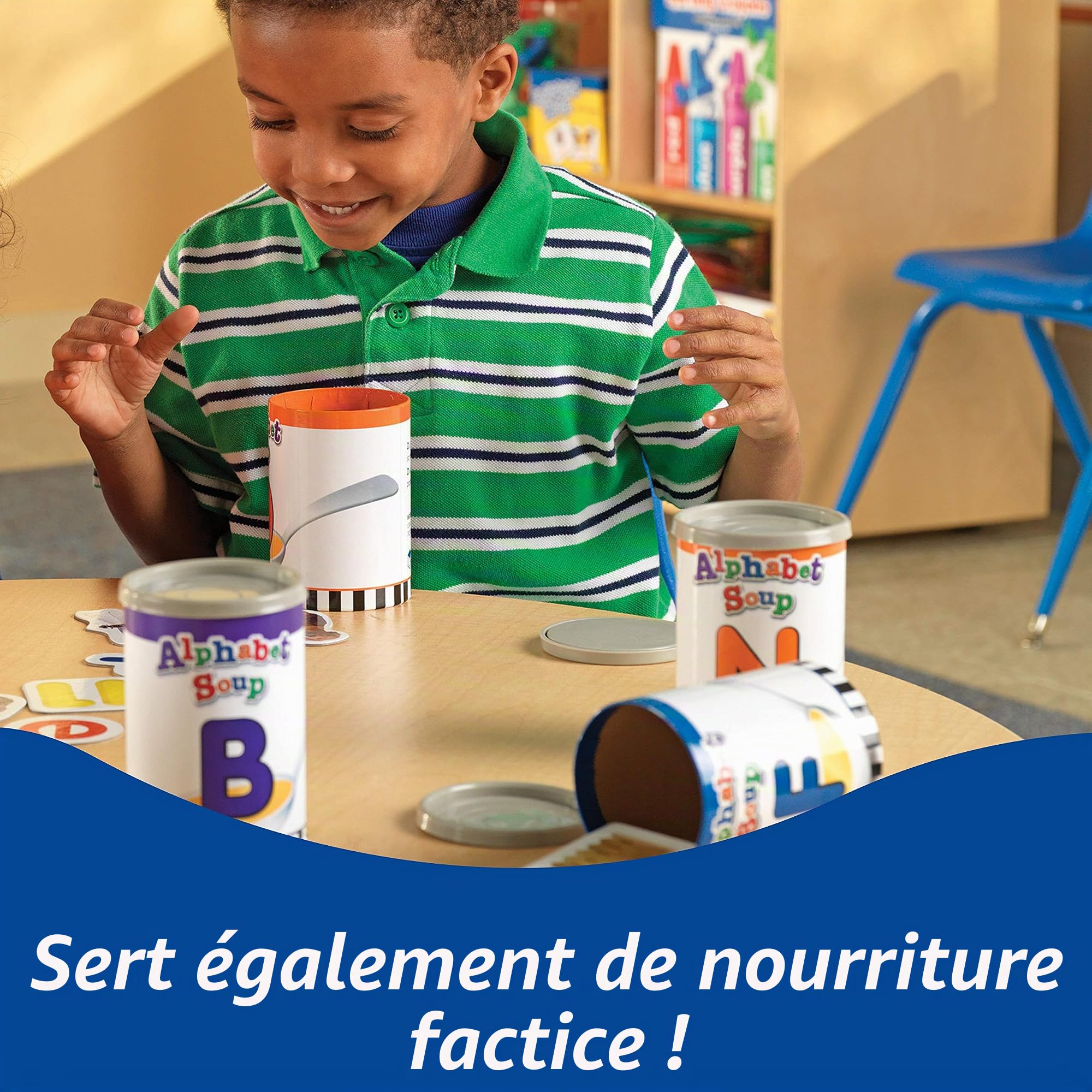 Learning Resources Jeu de tri Soupe de l’Alphabet