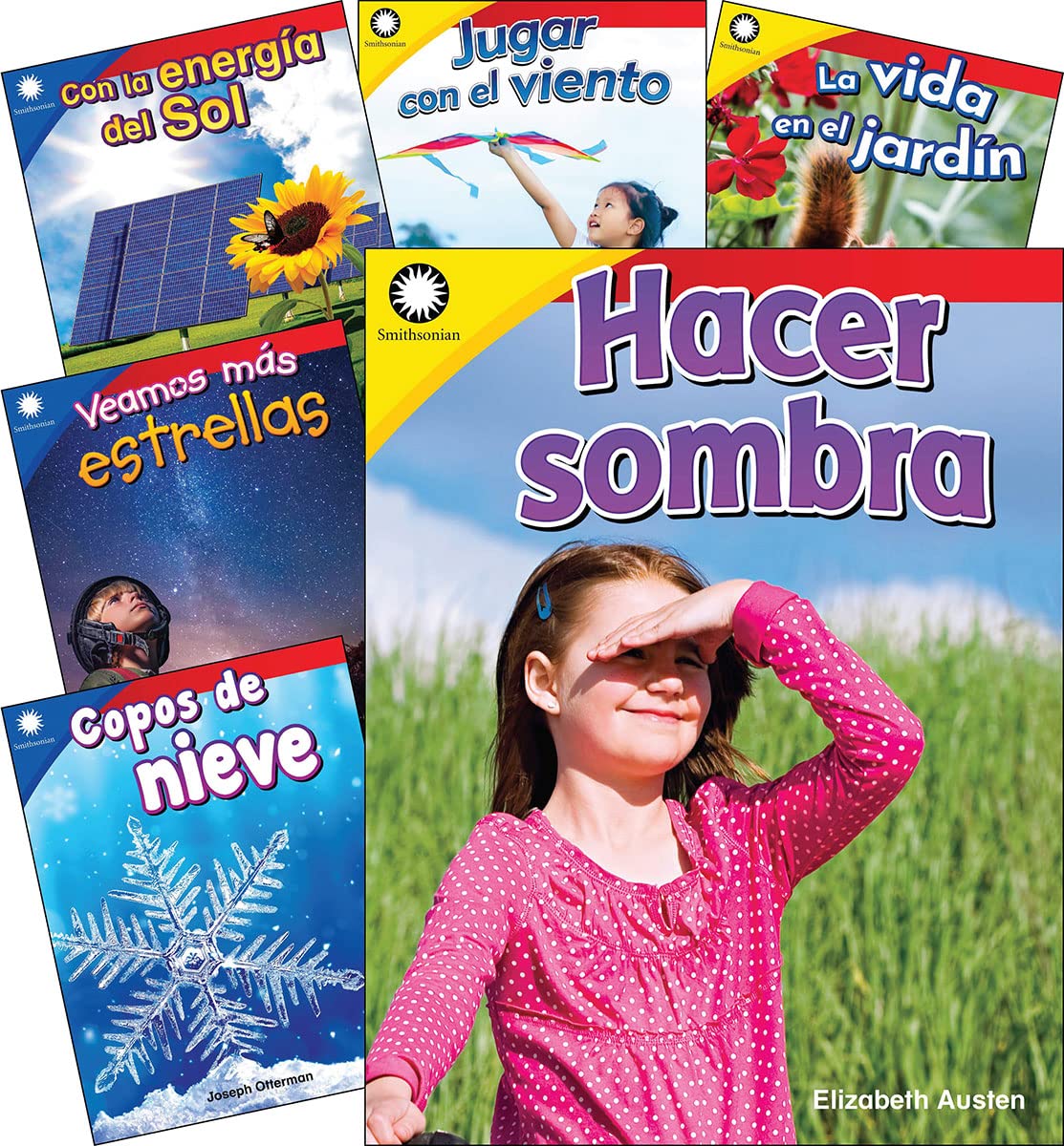 Smithsonian Informational Text: The Natural World Spanish Grades K-1: 6-Book Set (Spanish Edition)