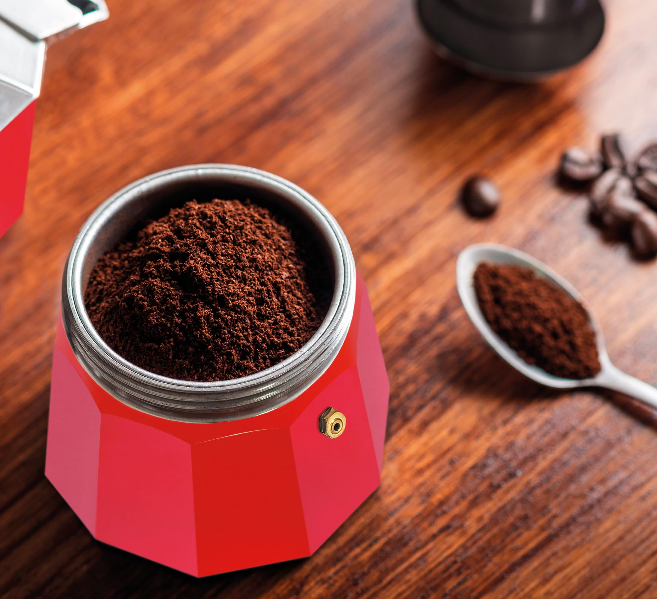 Cilio Elektro-Espressokocher 6T Classico Cafetière Italienne Rouge 273854