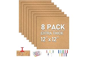 Self-Adhesive Cork Tiles: Effortless Transformation for Walls