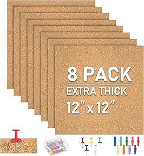 25 DIY Accent Wall Ideas That Instantly Upgrade Any Room 109 Cork Board Tiles - 8 Packs Adhesive Corkboards for Wall,Small Cork Board...