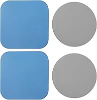 Vista 1 de 4 almohadillas para abridor de tarros, agarres de goma para tarros, abridor de tarros multifunción para personas mayores con manos débiles posavasos