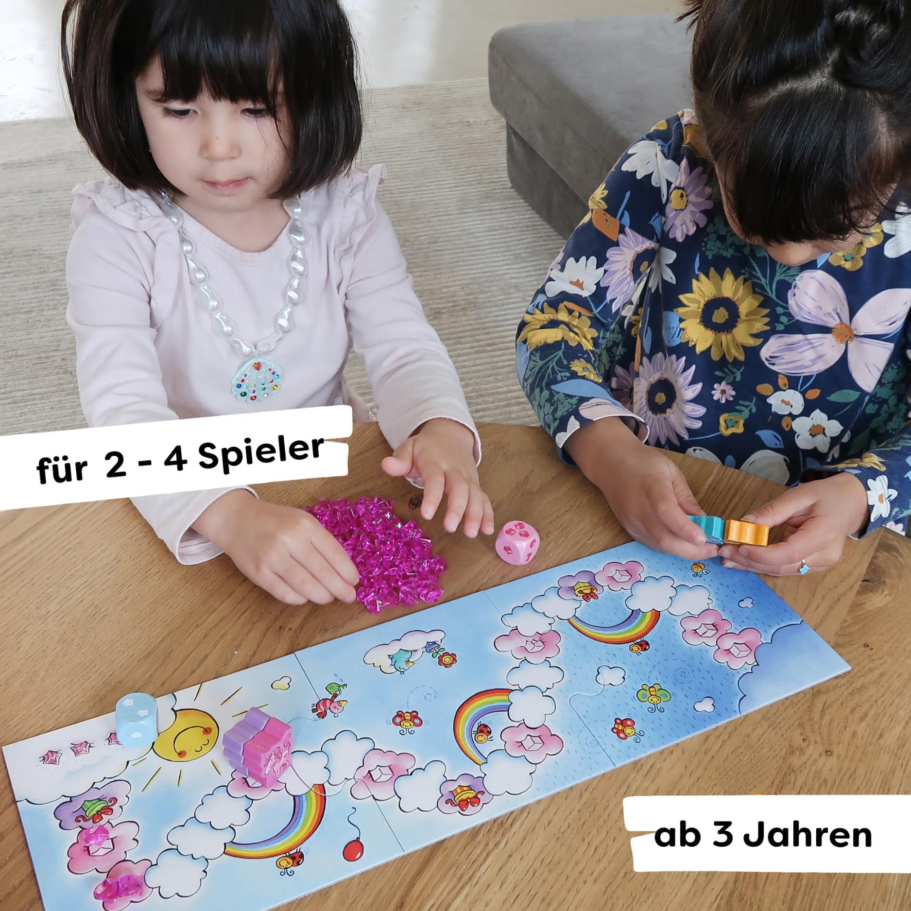 Haba Einhorn Glitzerglück Gra Planszowa, Wielokolorowy, Od 3 lat