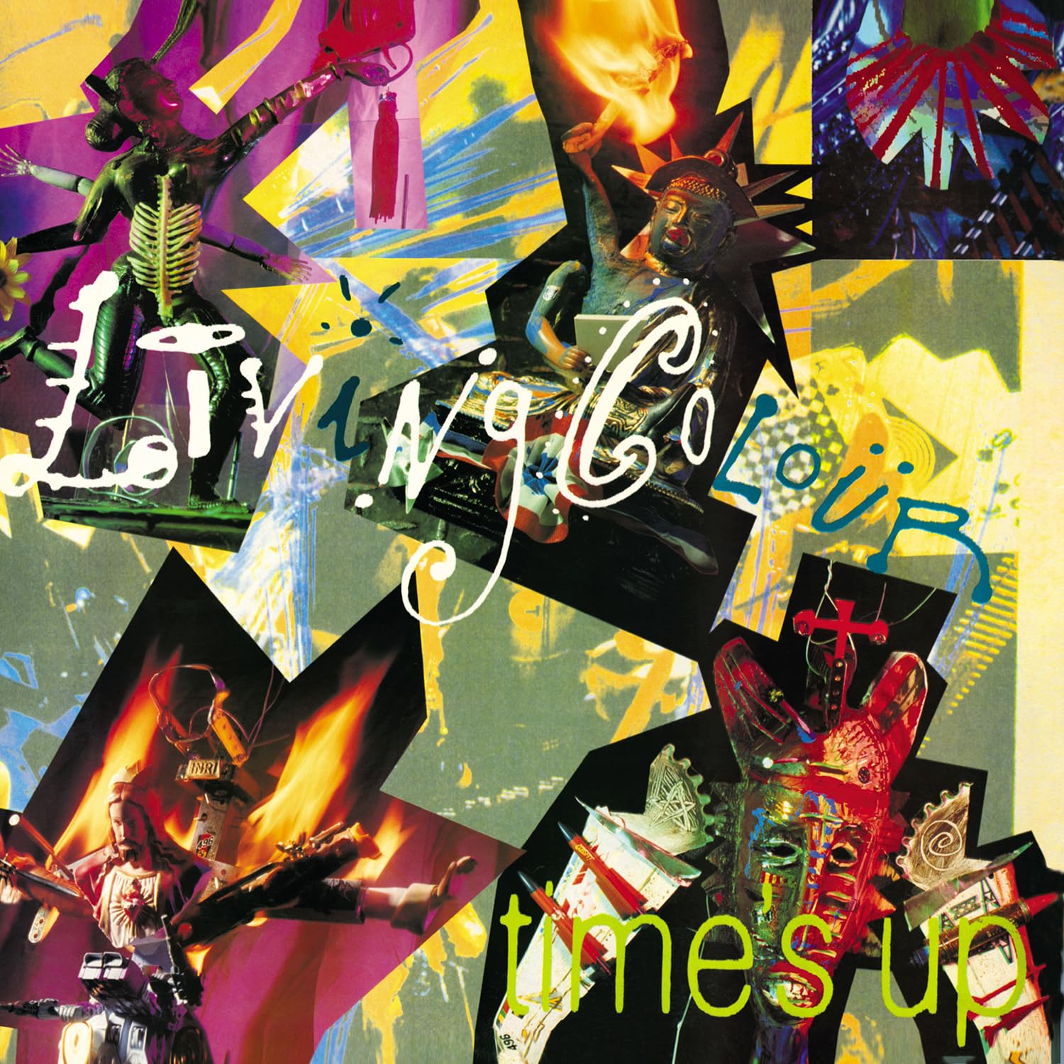 LIVING COLOUR - Time's Up 2024 Dutch 180 Gram Vinyl LP New