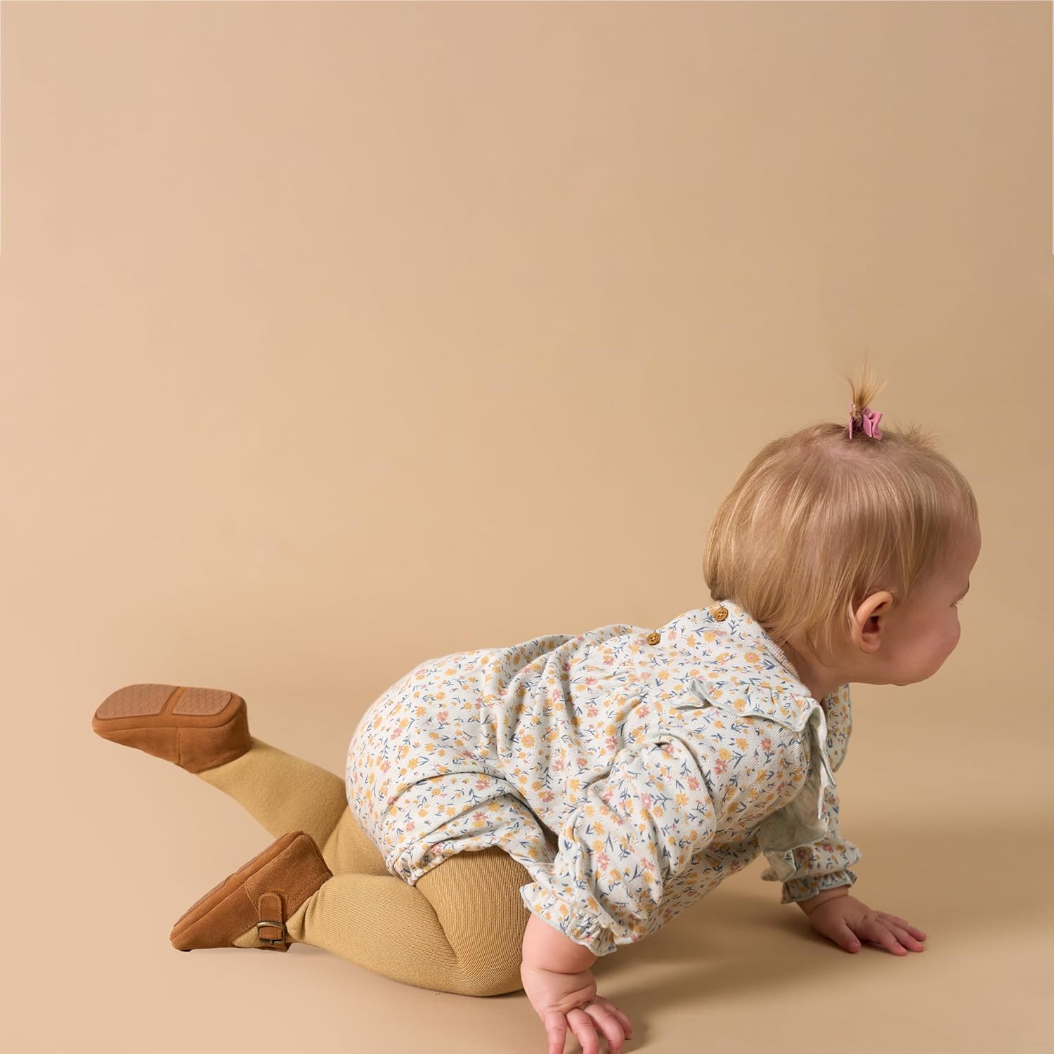 Modern Moments by Gerber baby-girls Bubble Romper and Tights Set - Image 4