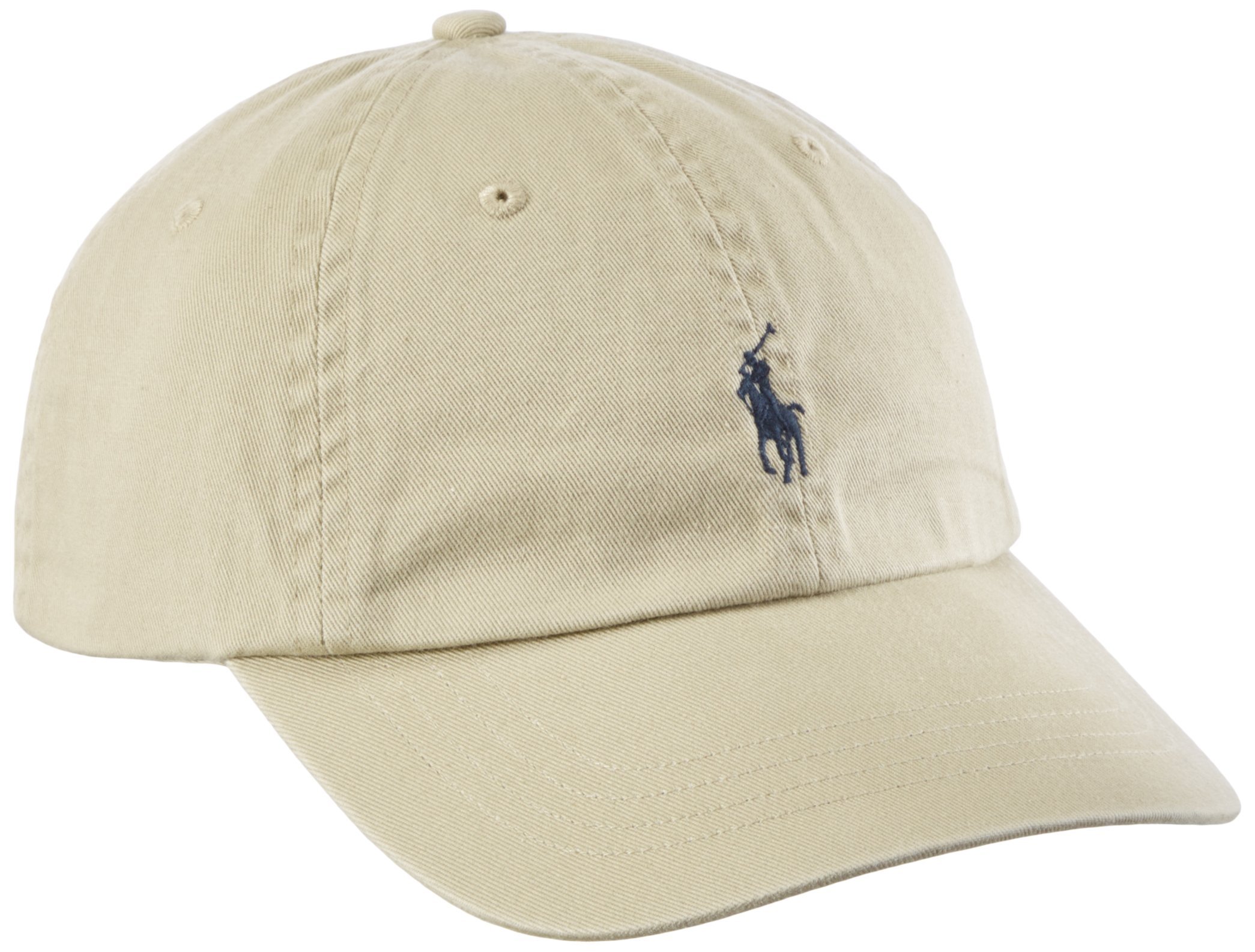 Polo Ralph Lauren Men's Beige Baseball Cap With Logo