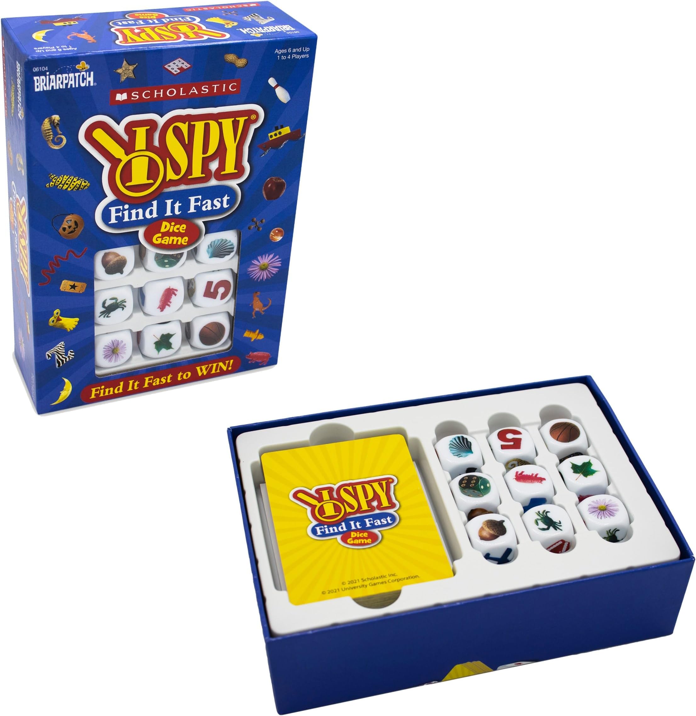 Scholastic I Spy Find It Fast-06104