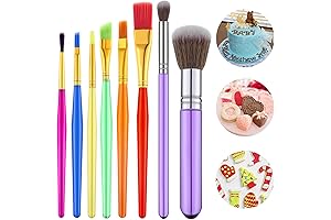 Versatile Patelai 8-Piece Cake Decorating Brush Set