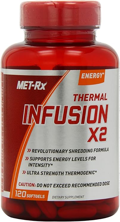 Amazon Com Met Rx Thermal Infusion X2 Supplement 120 Count Health Household