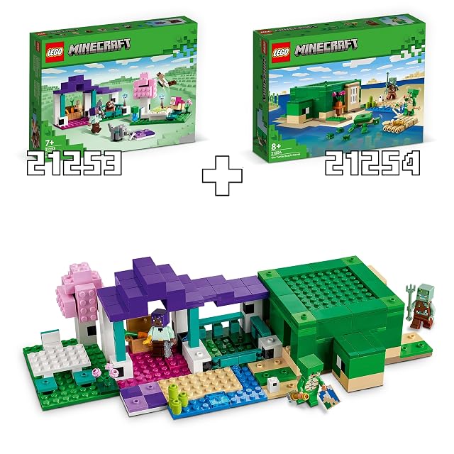 Foto 6 de 7 de LEGO Minecraft El Santuario de Animales, Juguete de Construcción, Bioma Llanura