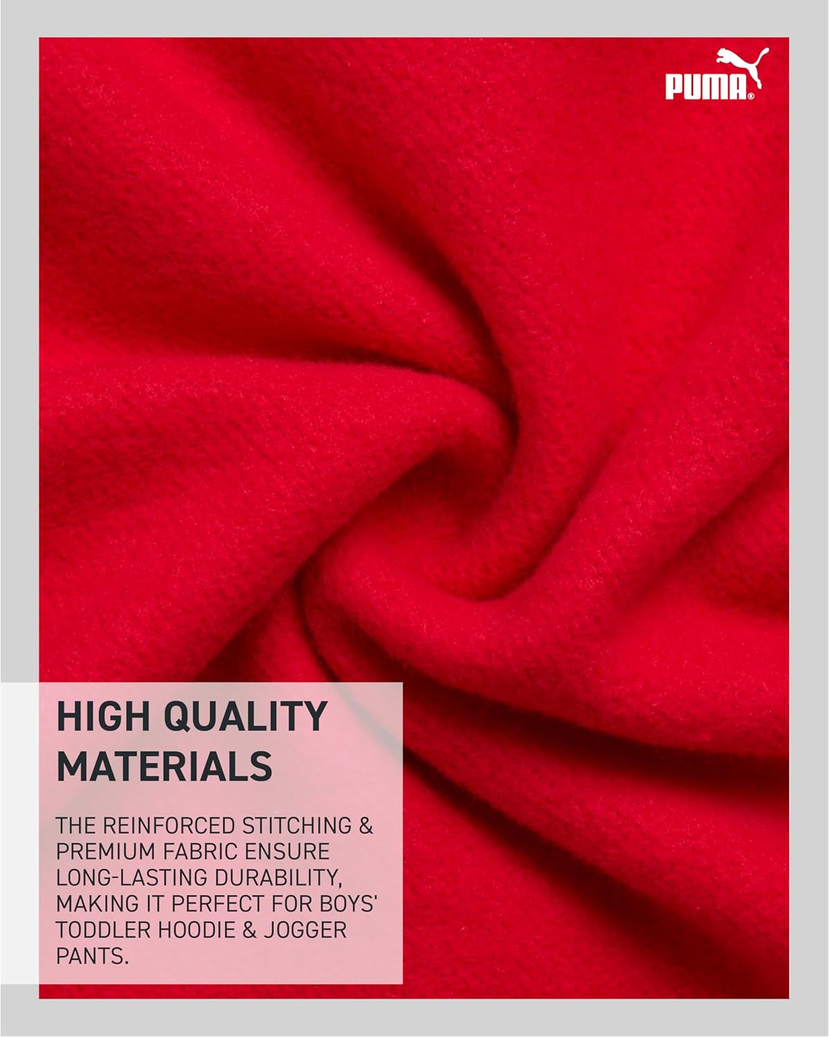 PUMA Baby Boys Pants Set - 2 Piece Pullover Hoodie and Joggers Jog Set - Cozy Fleece Play Wear Pant Sets for Toddler Sizes - Image 4