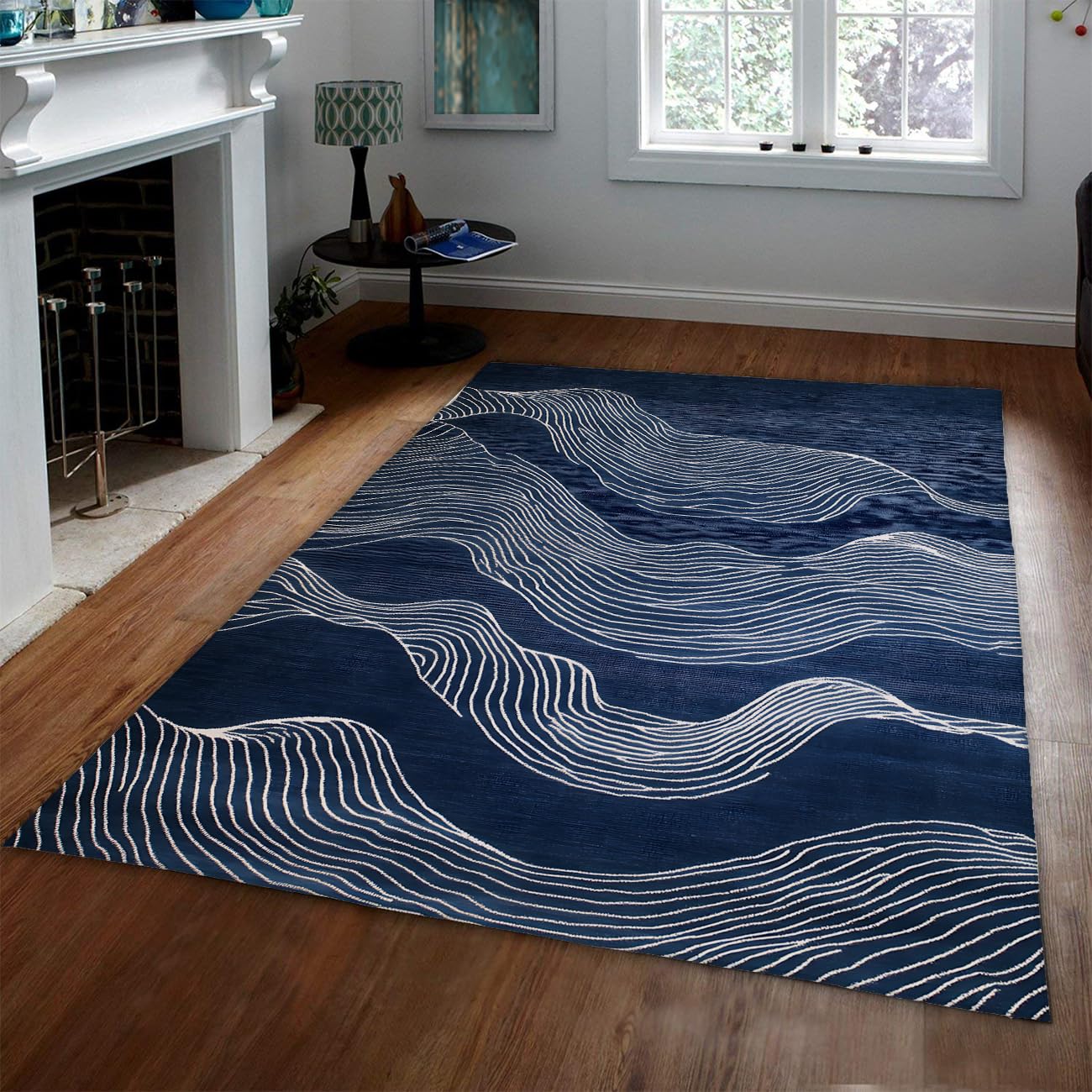 Tapis avec support antidérapant 80x150 pour un Noël doux en famille