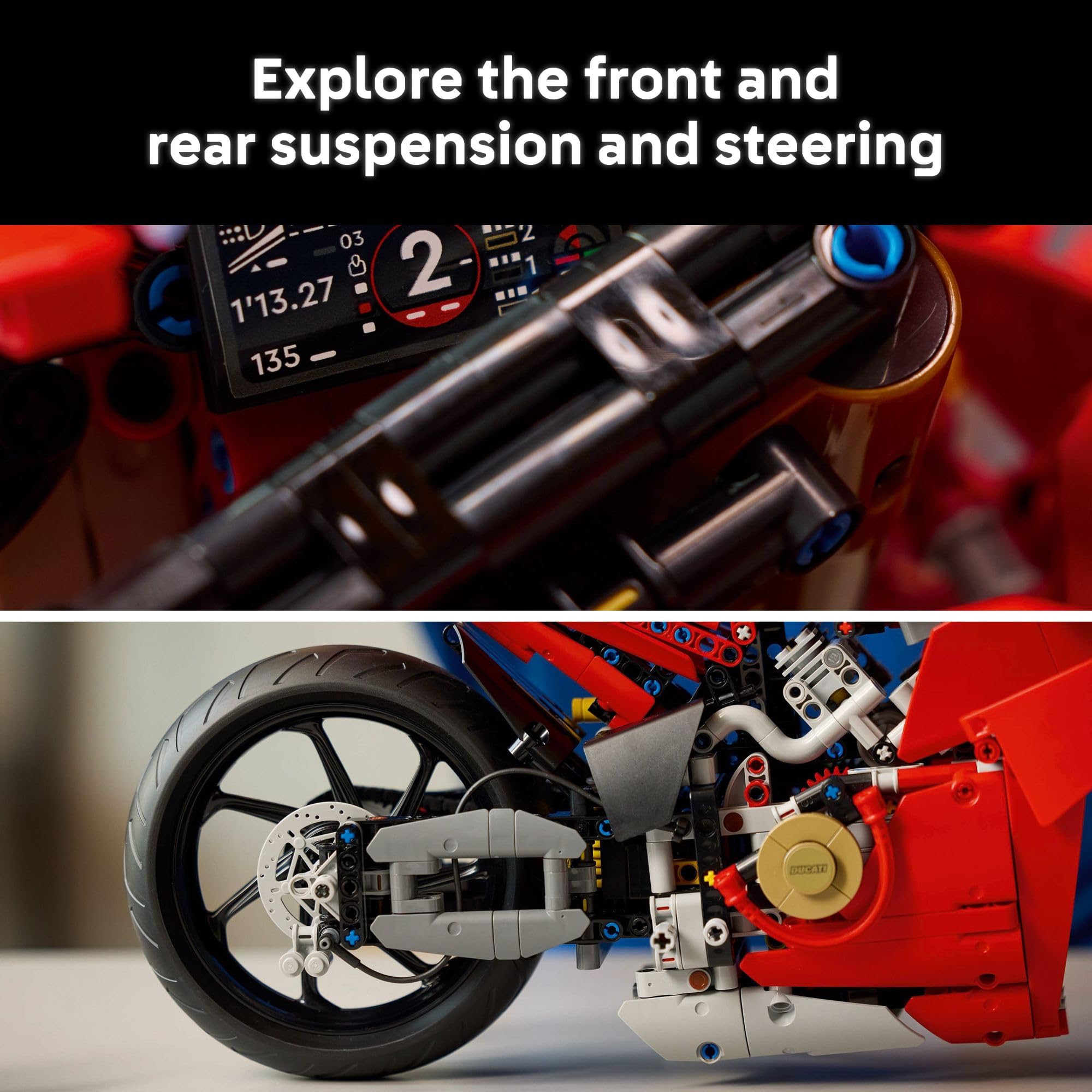 LEGO Technic Ducati Panigale V4 S Motorcycle Toy Building Set