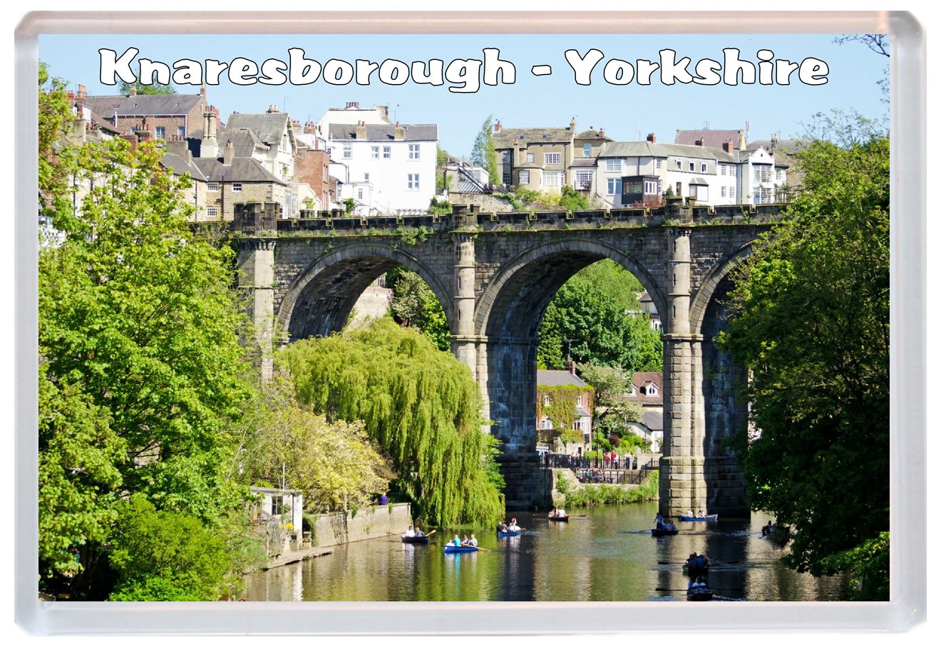 Baked Bean Store Knaresborough - Yorkshire - Jumbo Fridge Magnet Bbsm491