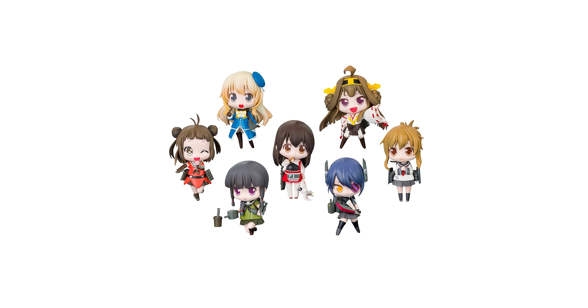 【未使用】艦隊これくしょん-艦これ-『ミニフィギュア』　全集コンプ Amazon.co.jp: スカイネット 艦隊これくしょん -艦これ- ミニ