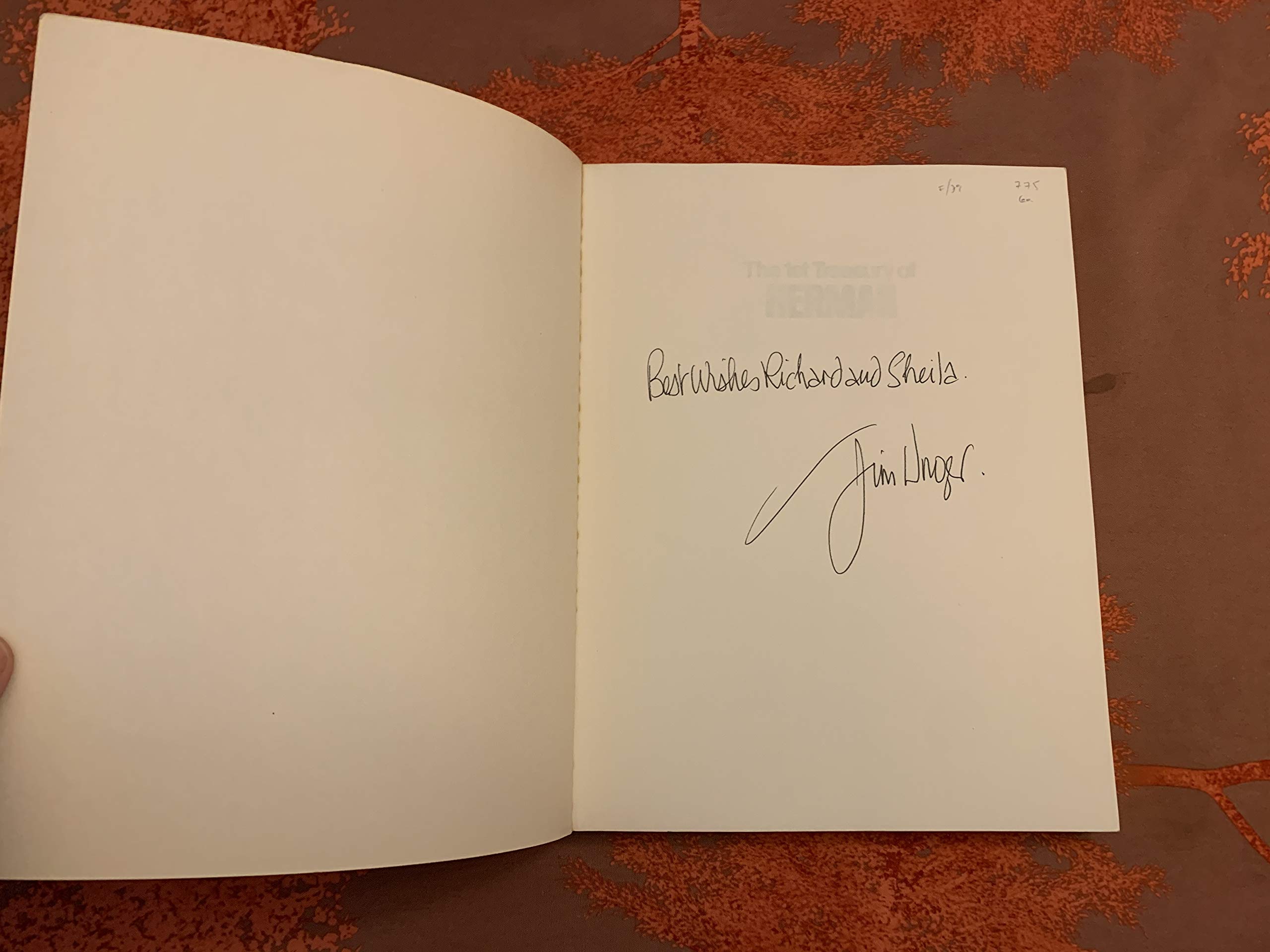 1st Treasury of Herman Unger, Jim