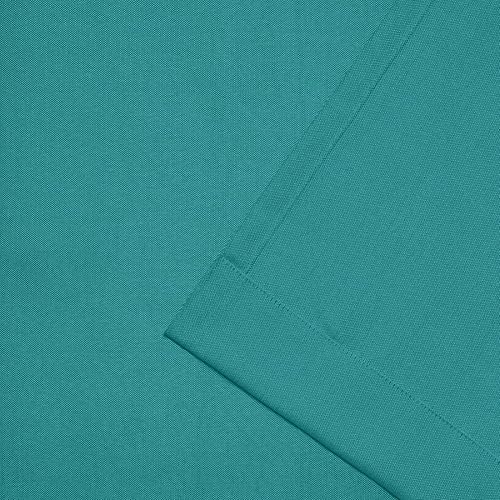 Miniatura 9 de Exclusive Home Biscayne - Panel de cortina con ojales texturizados en dos tonos para interiores y exteriores, 54 x 96 pulgadas, verde azulado