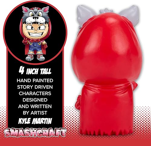 Miniatura 5 de Little Red Riding Hood Candy Apple - Figura coleccionable de resina pintada de 4 pulgadas