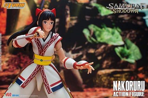 Miniatura 9 de Storm Collectibles Samurai SHODOWN Nakoruru 1/10 Figura de acción