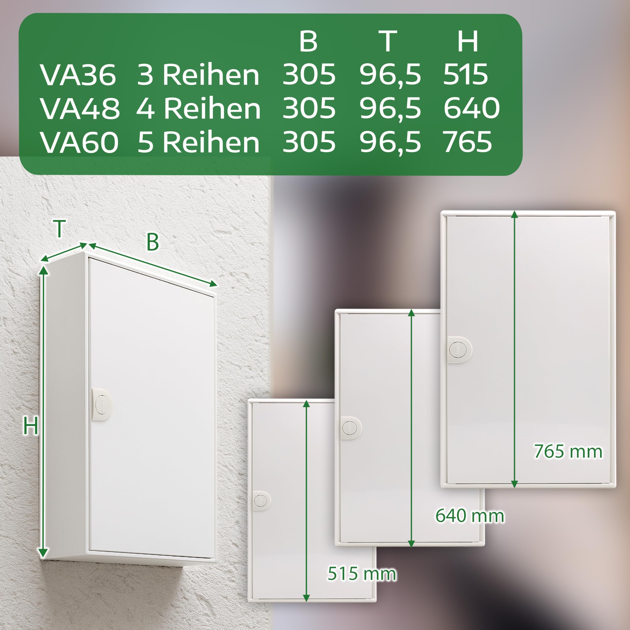 RSE Distributore Di Corrente Da Parete Completo Cablato, 32 A, 16