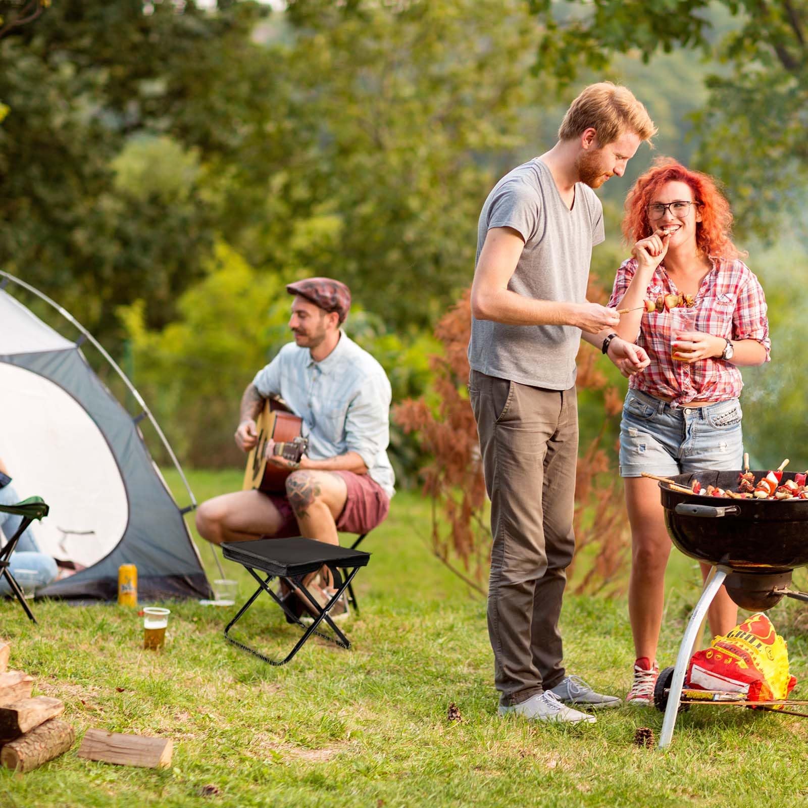 ZHYUAN Tabouret De Camping,Siège De Camping Portable,Tabouret