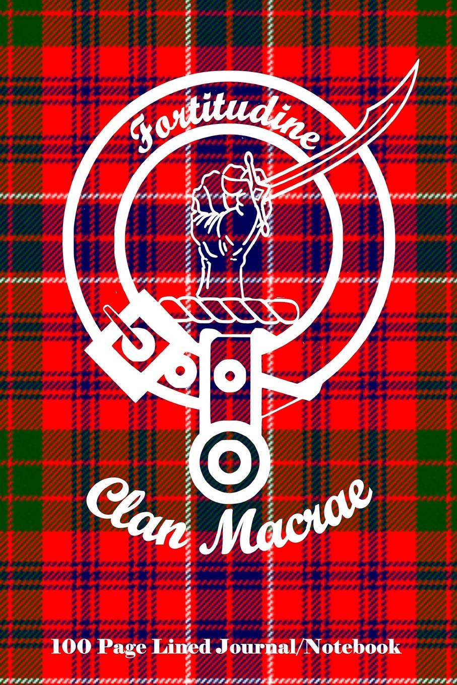 Clan Macrae 100 Page Lined Journal/Notebook