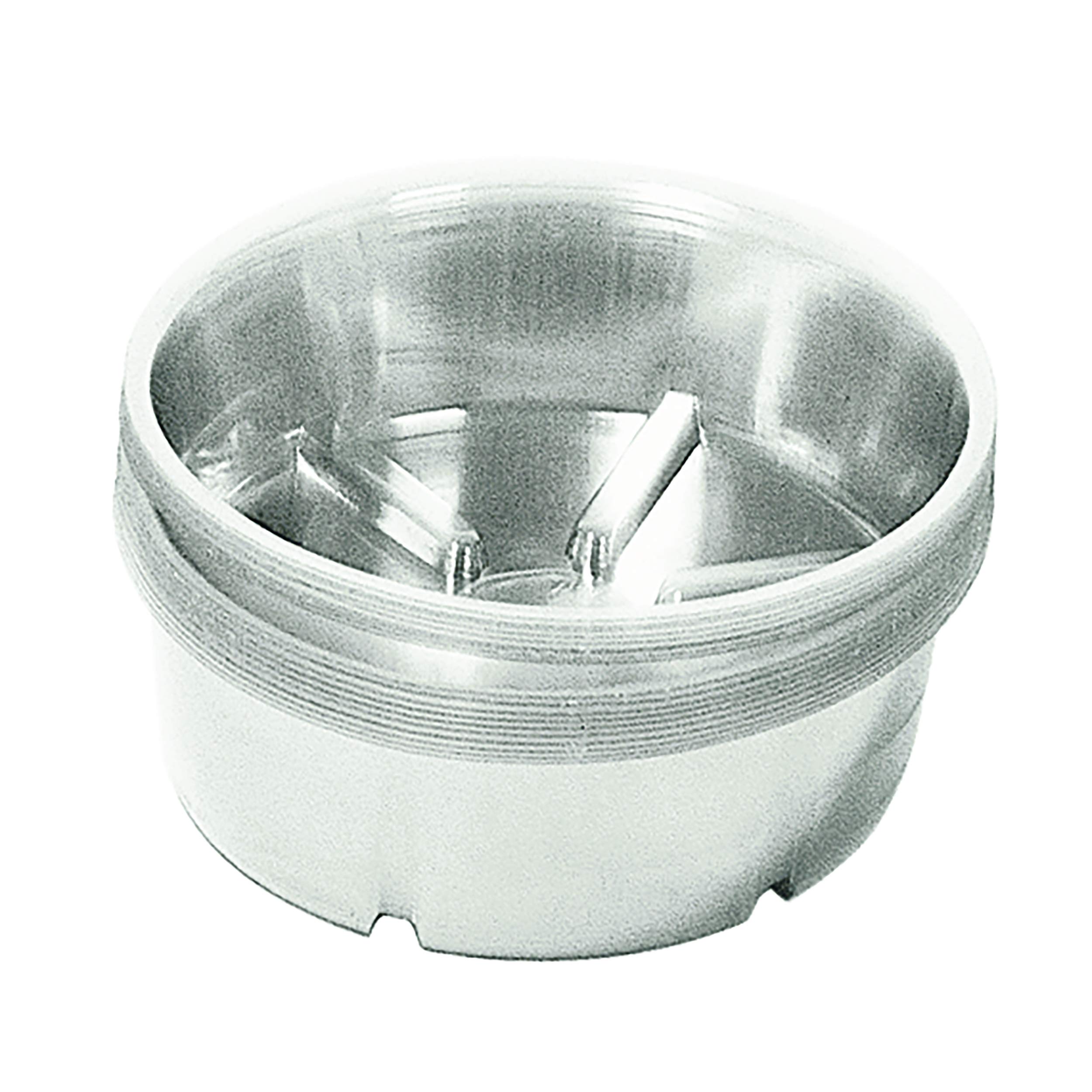 Bond Manufacturing CVS005DL 5in Deep Plastic Saucer, Clear