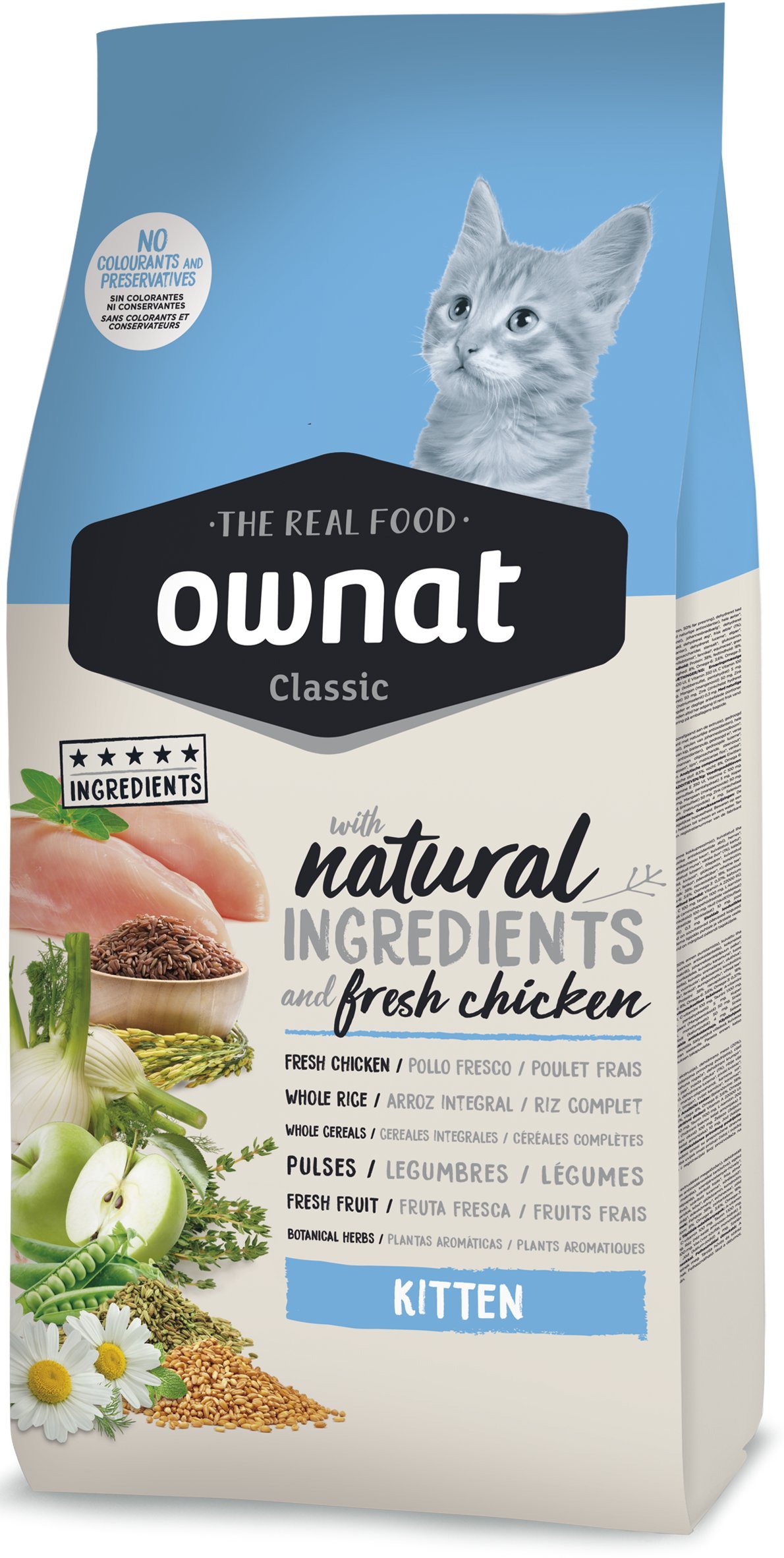 Ownat Classic Kitten Alimento para Gatos - 4000 gr