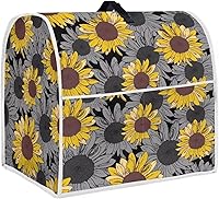 Vista 8 de Dreaweet Fundas de mezclador de cocina con estampado de leopardo arcoíris para batidora de pie de 4.5 a 5 cuartos de galón, cubiertas de protección