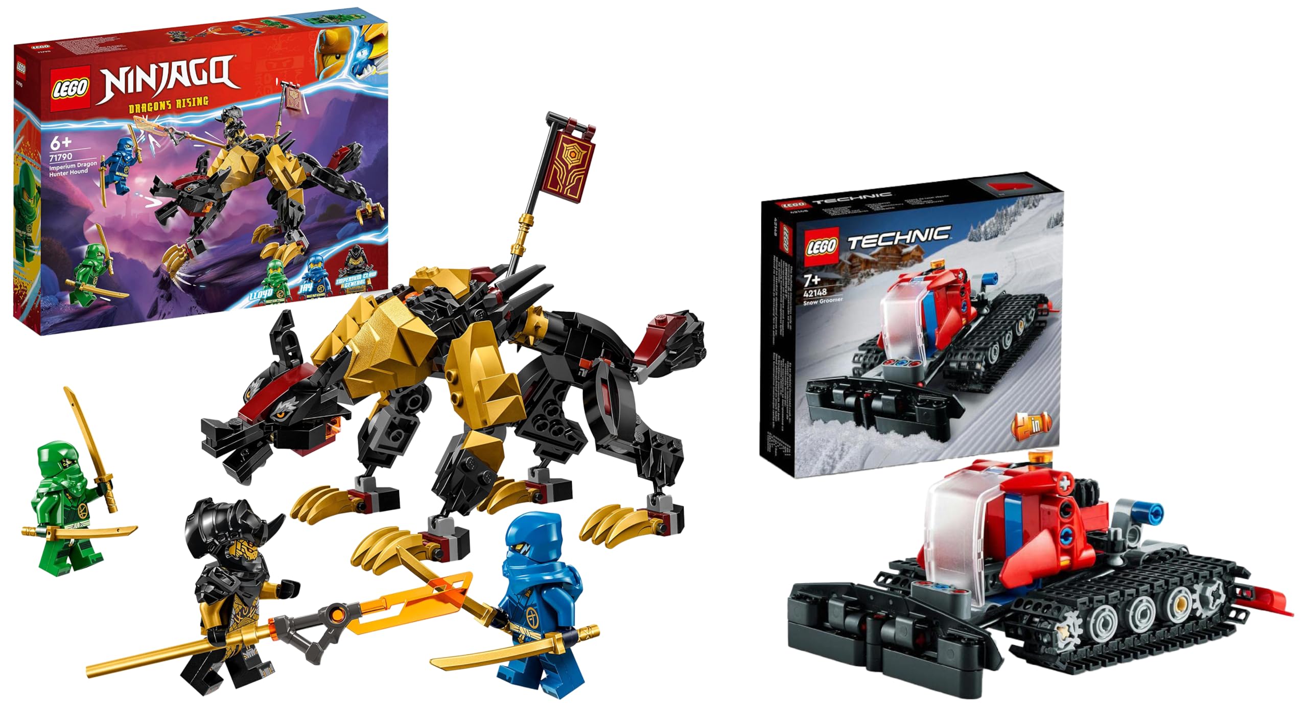 LEGO NINJAGO Imperium Dragon Hunter Hound 71790 Building Toy Set
