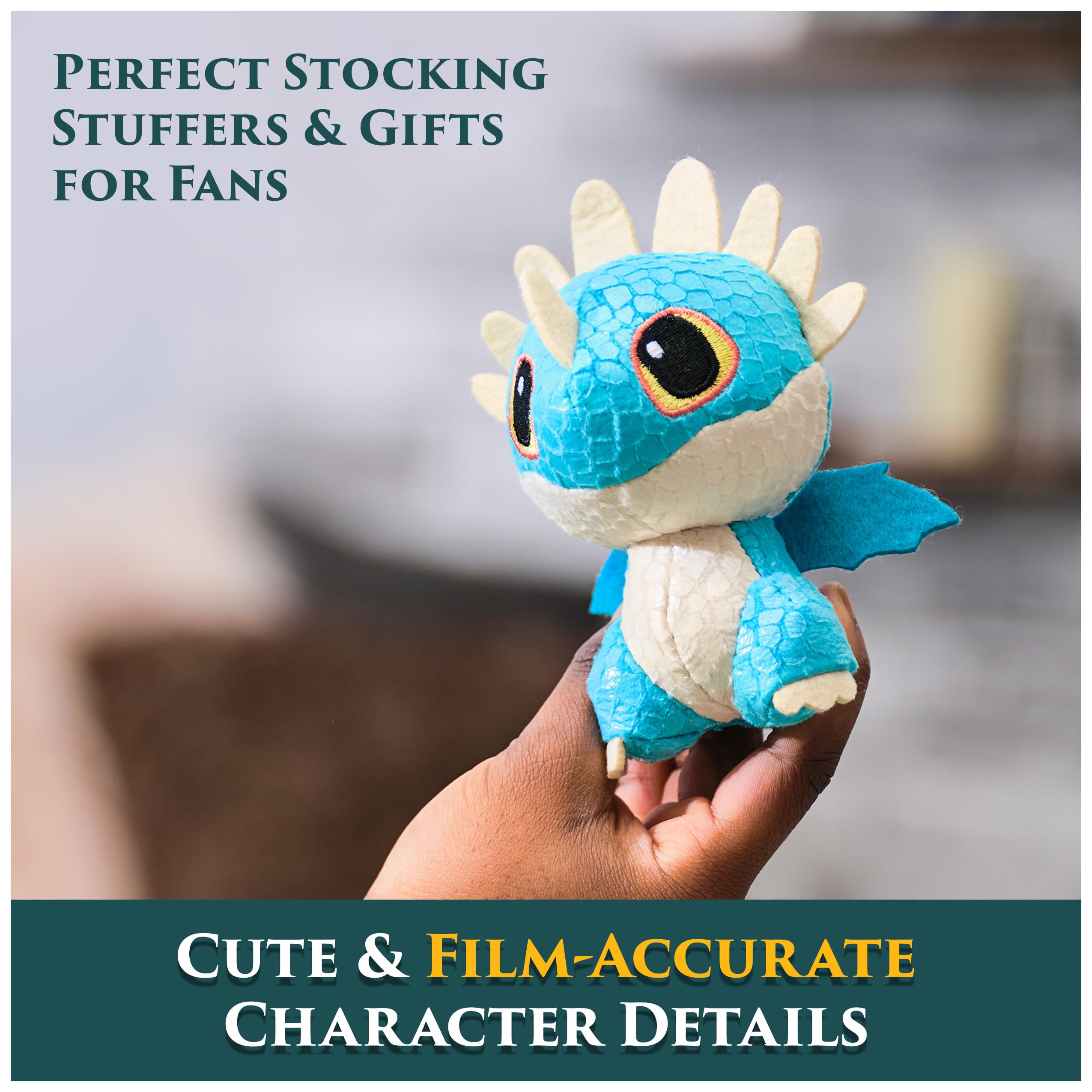 Dreamworks Dragons Jak wytresować smoka, pluszowa zabawka Mini Surprise, 8 cm smok, zabawki-niespodzianki, dziecięce zabawki dla chłopców w wieku od 4 lat (style mogą się różnić)