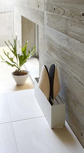 Miniatura 4 de Yamazaki Industries 7643 Slipper Rack, Smart White