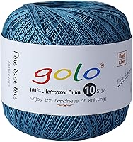 Vista 103 de golo 24 bolas hilo de ganchillo tamaño 10 hilo para tejer a mano hilo de ganchillo 10-24-1