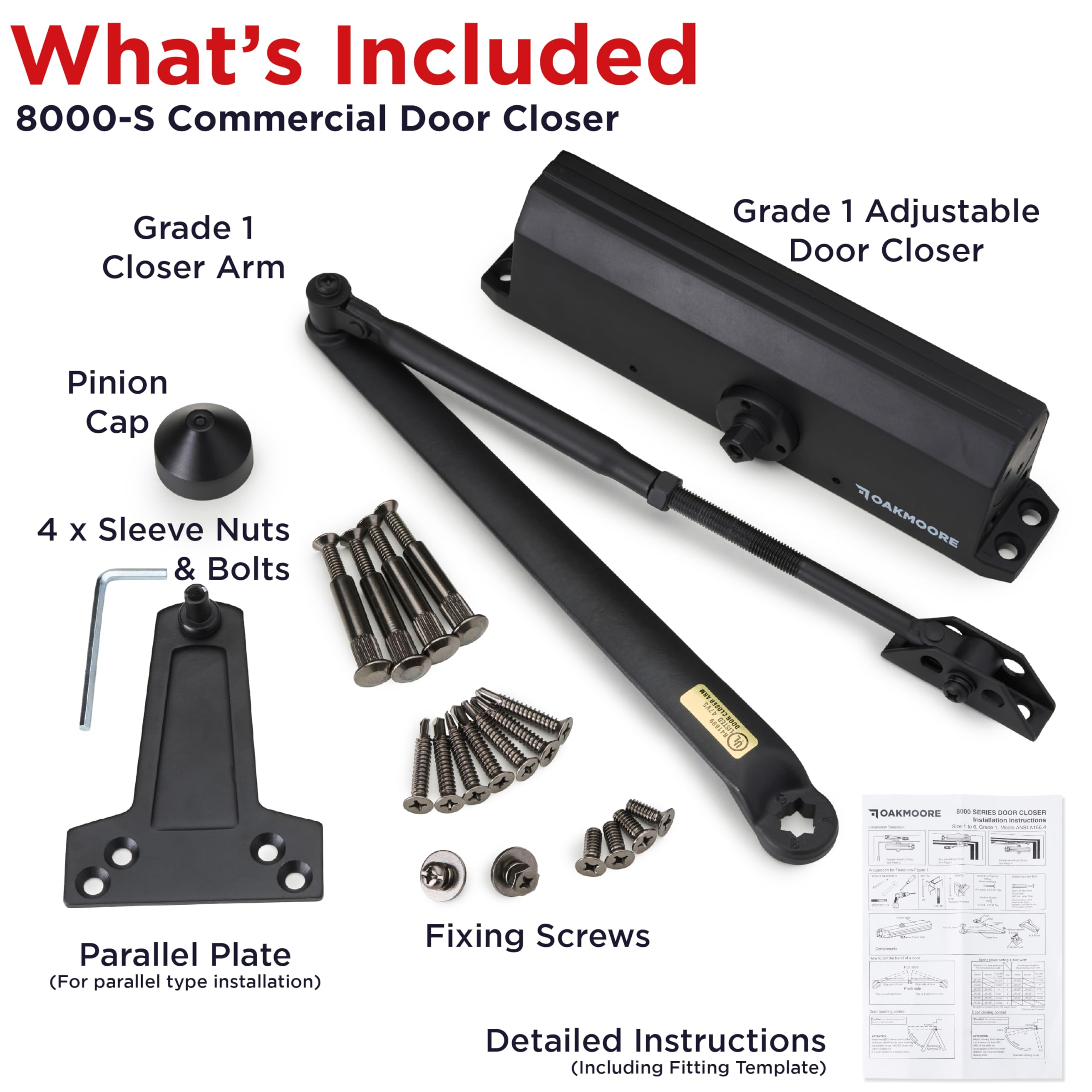 Commercial Door Closers - ADA Compliant -7 Commercial Door Closers - ADA Compliant -7