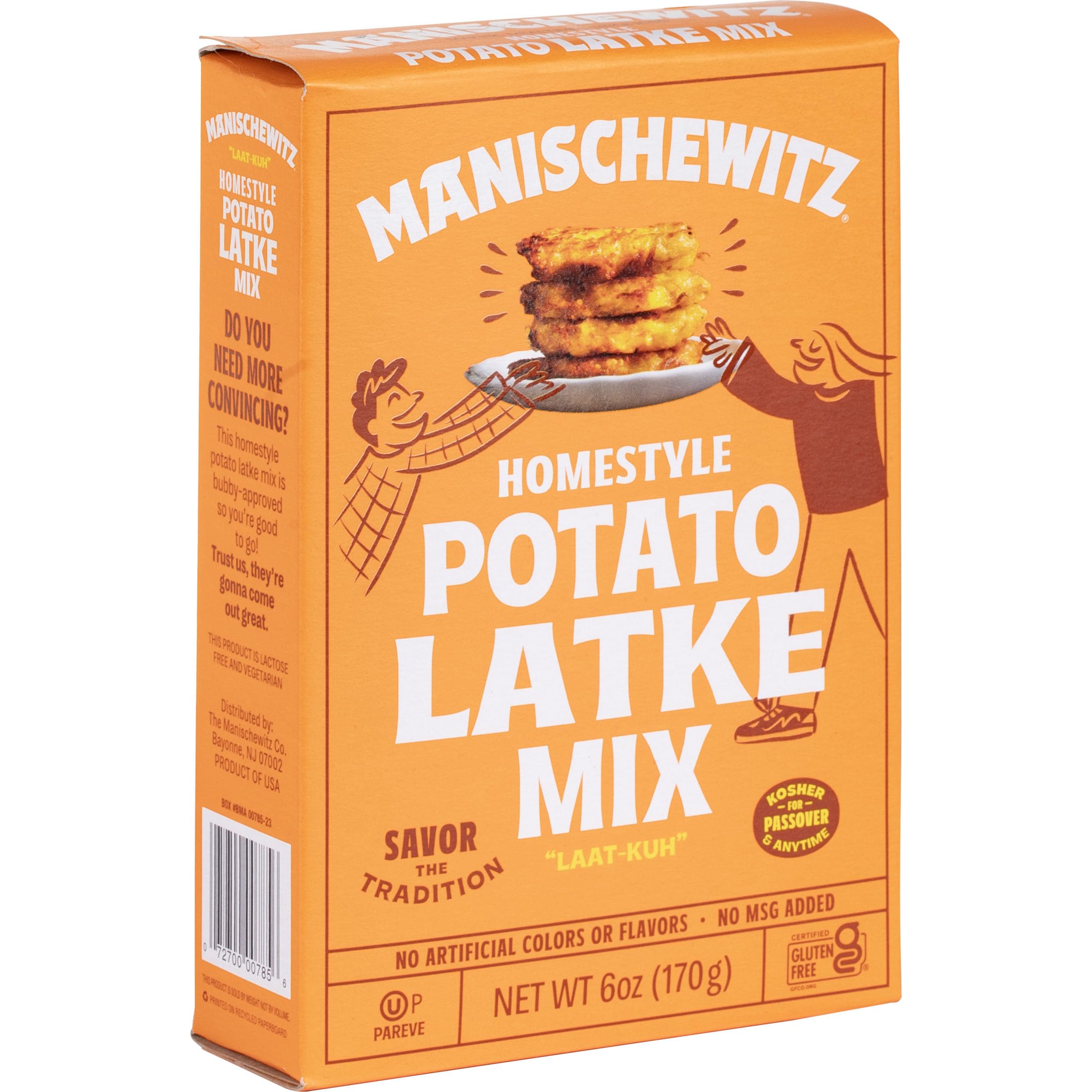 Manischewitz Homestyle Potato Latke Mix, 6 oz
