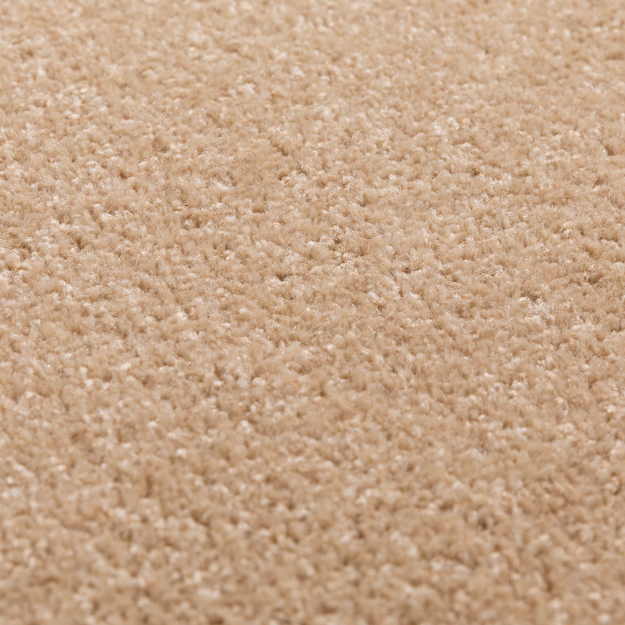 Steffensmeier Kurzflor Teppich Ibiza | Wohnzimmerteppich | Stilvoll | Pflegeleicht | Jugendteppich | Beige, Größe: 200x300 cm