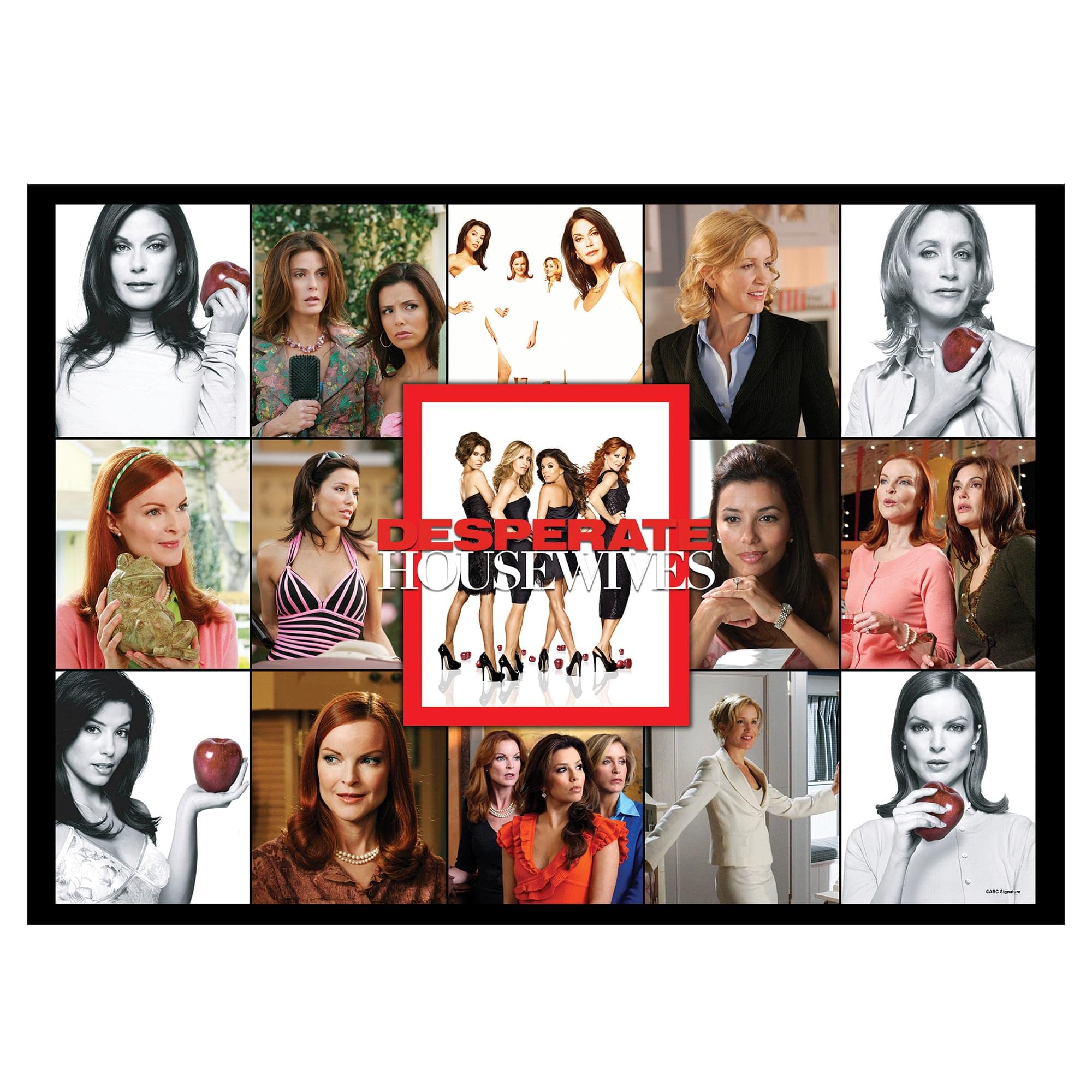 Desperate Housewives Collage 1000-Piece Jigsaw Puzzle, Multi-color
