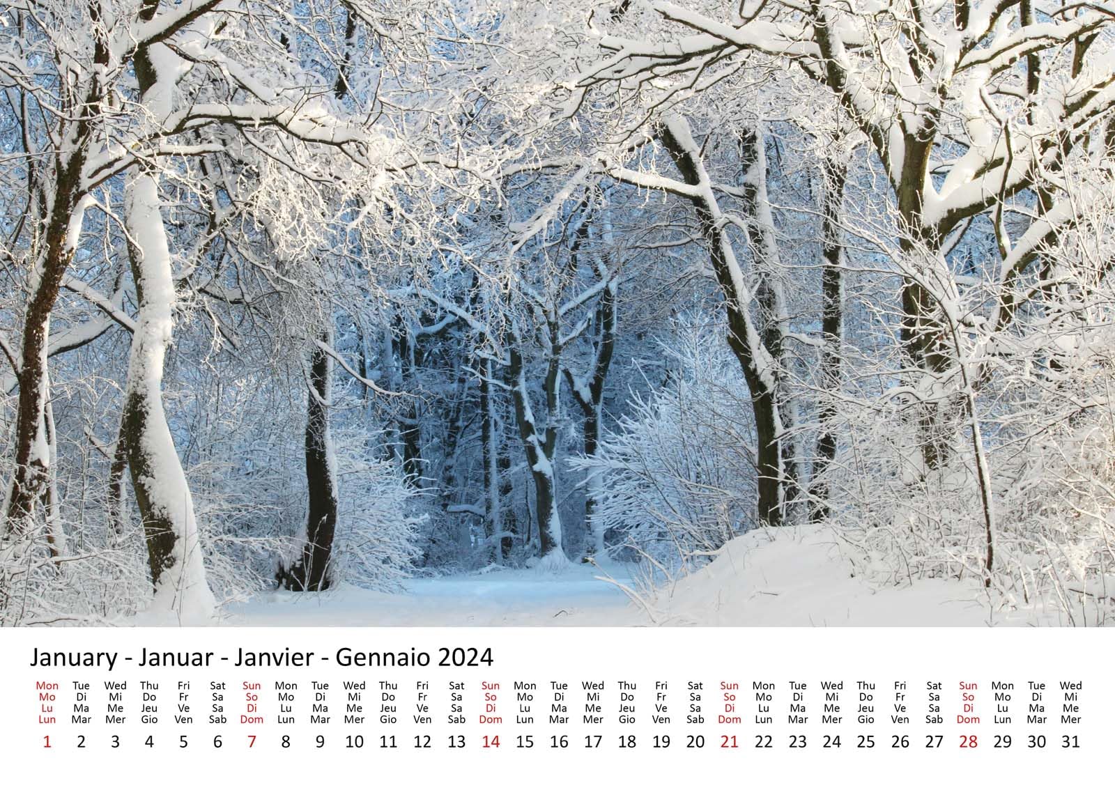 2026 Noël Legami Calendrier Mural 2025 Grand Calendrier Mural 30 X